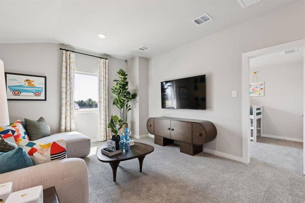 4210 Zoe Lane, Farmersville, TX 75442 Game Room in the Magnolia home plan – REPRESENTATIVE PHOTO