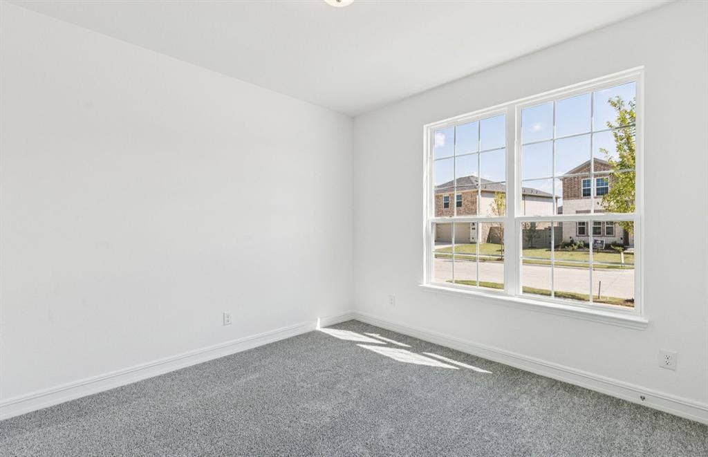 3032 Oakdale Drive, Celina, TX 75009 *Floorplan representation, not actual home - Spacious secondary bedroom with large windows