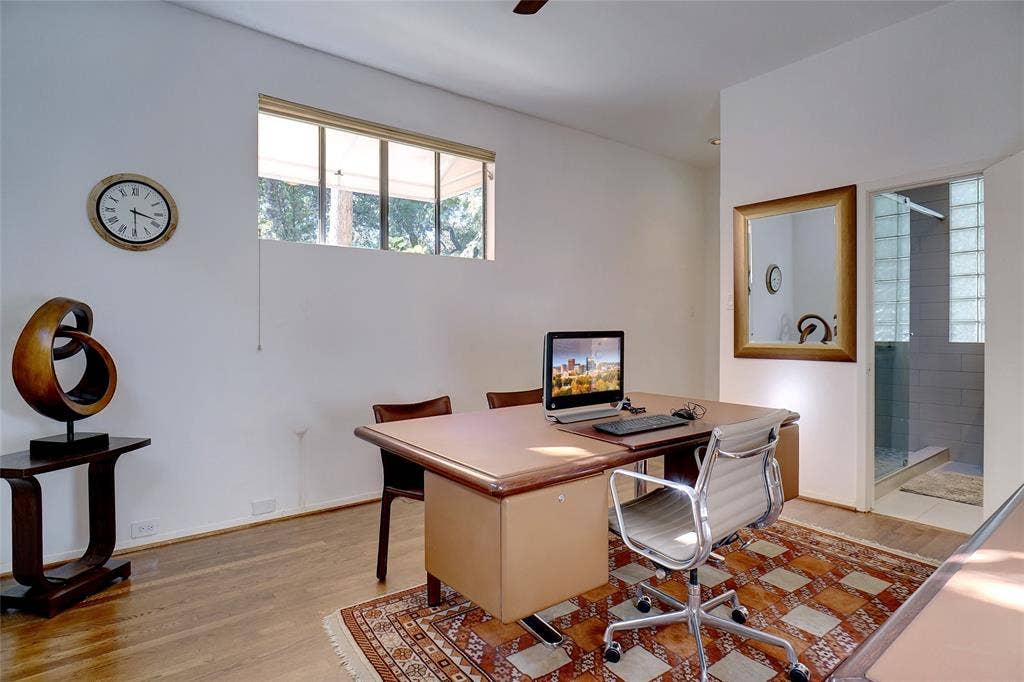 6434 Southpoint Drive, Dallas, TX 75248 Bedroom converted to office with private entry