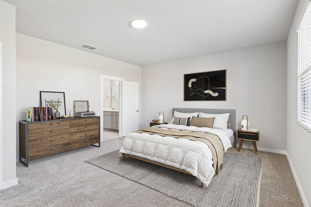 4012 Somerville Drive, Farmersville, TX 75442 Primary Suite in the Haylee home plan - REPRESENTATIVE PHOTO
