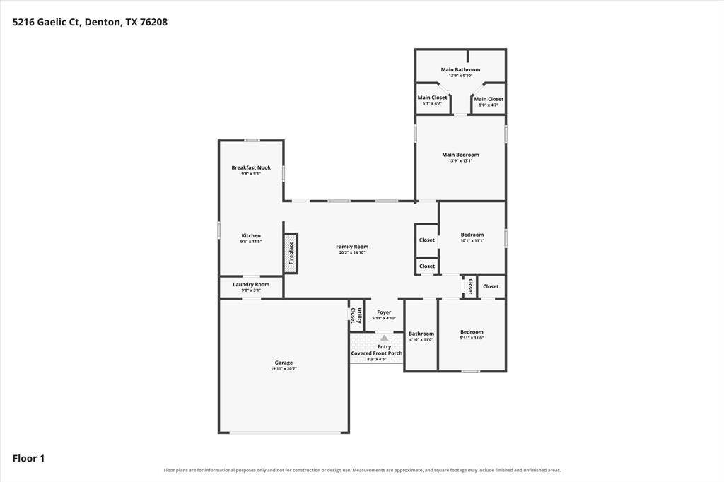 5216 Gaelic Court, Denton, TX 76208