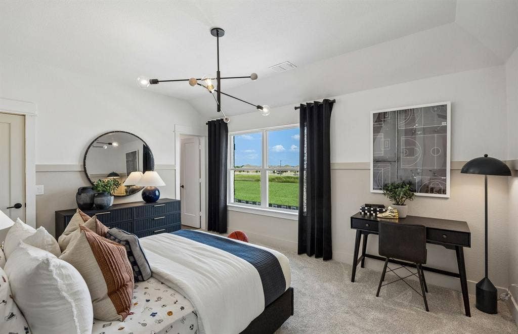 1701 Briarcrest Drive, Celina, TX 75009 *Model Representation - Spacious secondary bedroom with large windows