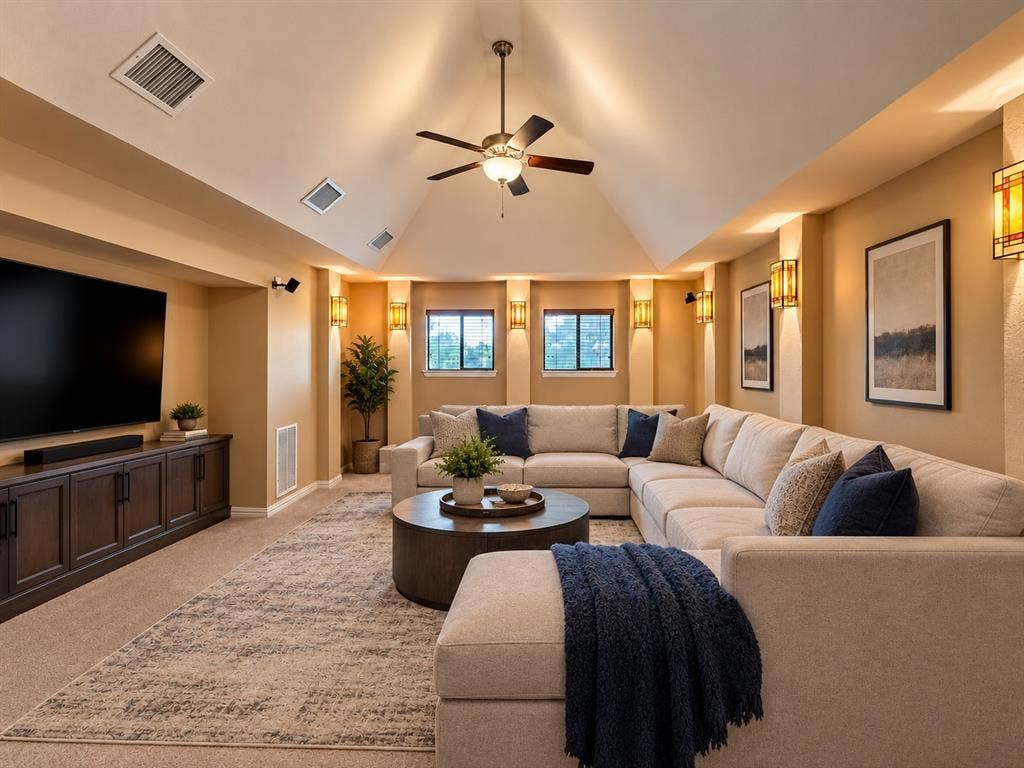 Bonus Room - virtually staged to show potential