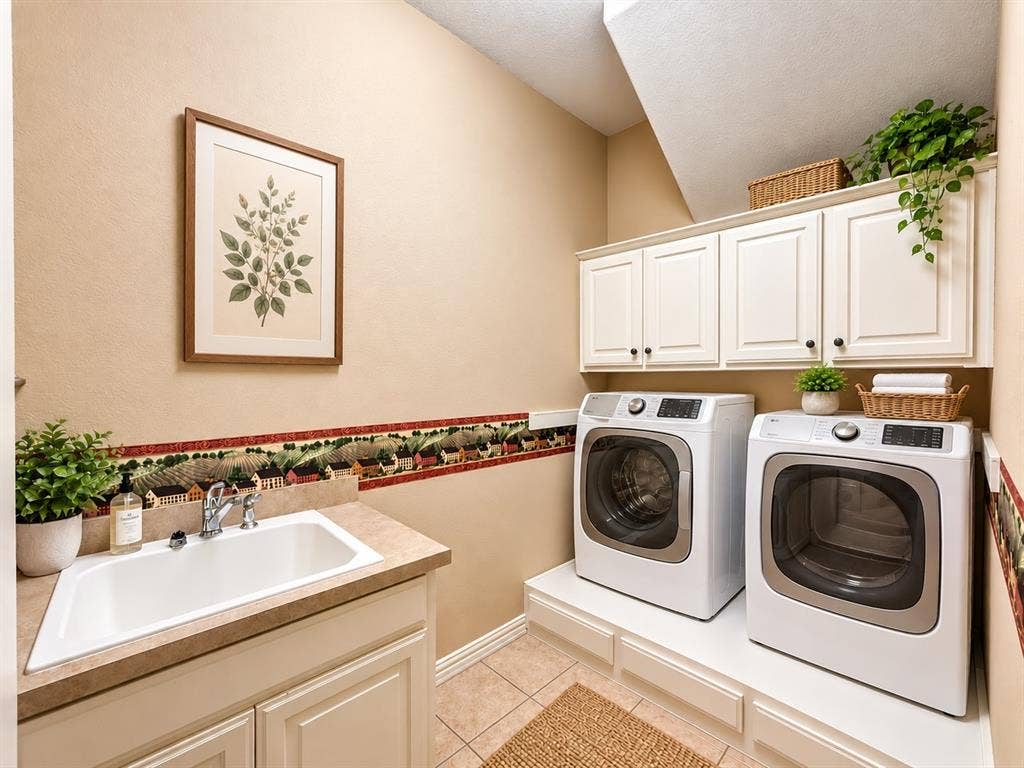 Laundry Room - virtually staged to show potential