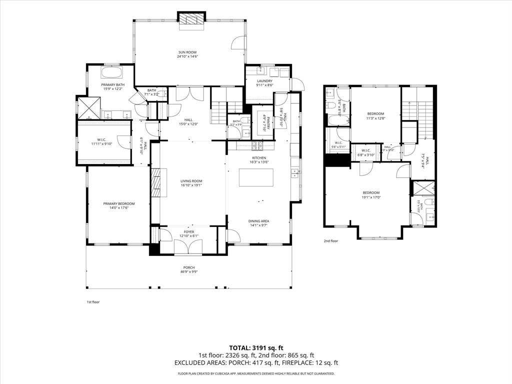 23010 Rosebud Road, Burlington, TX 76519 Floor plan