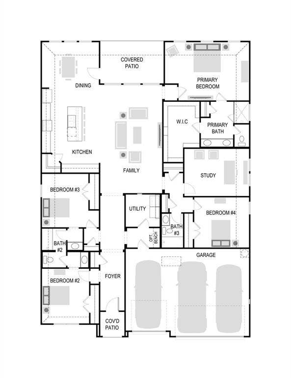 1247 Treasure Woods Lane, Lavon, TX 75166 First Floor