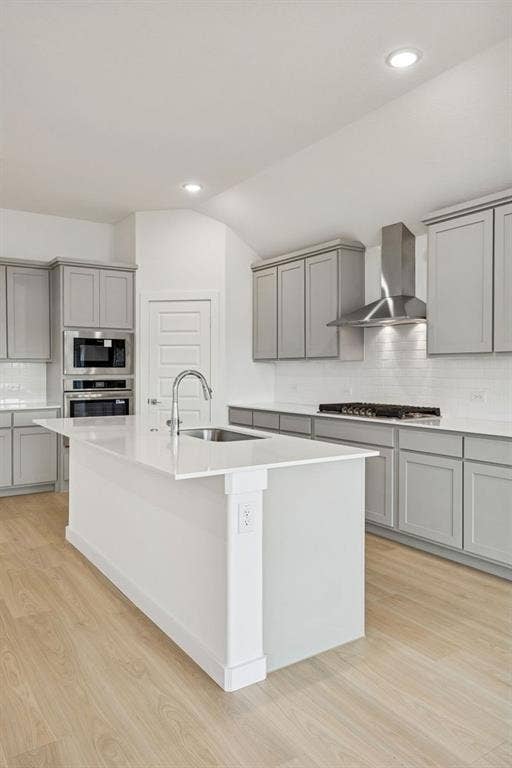 1247 Treasure Woods Lane, Lavon, TX 75166 Kitchen in the Gilmour II home plan – REPRESENTATIVE PHOTO