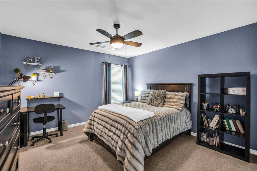 1420 Timber Ridge Drive, Allen, TX 75002 Bedroom 3 - Upstairs