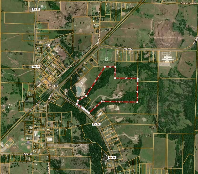 2377 FM 36 N, Farmersville, TX 75442 Two parcels combined to total almost 70 acres
