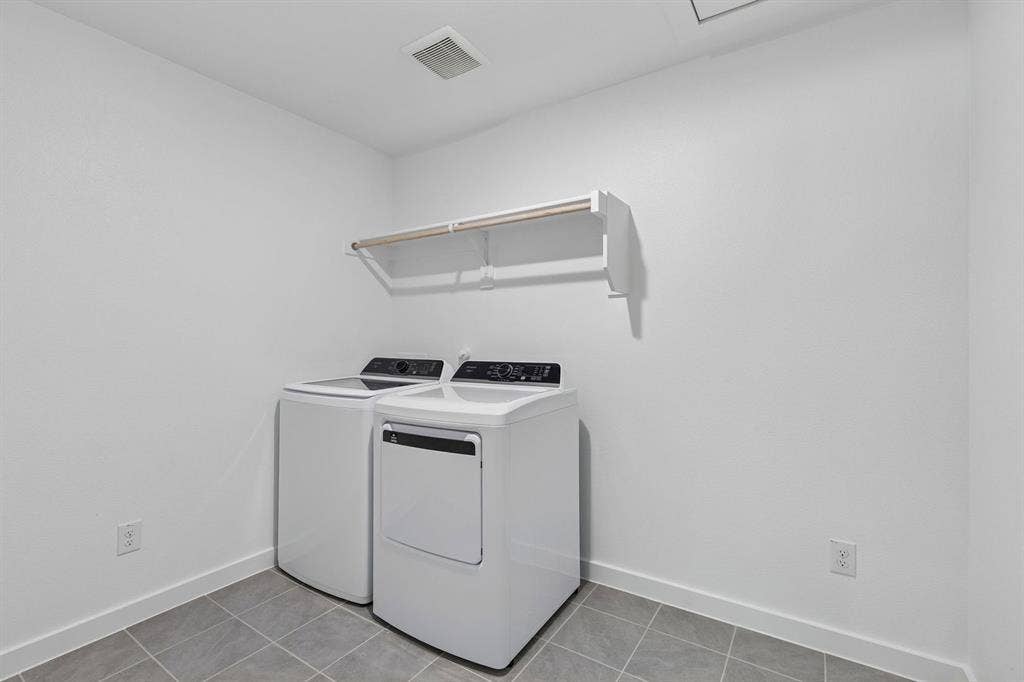 4107 Fork Drive, Farmersville, TX 75442 Utility Room in the Harrison home plan – REPRESENTATIVE PHOTO