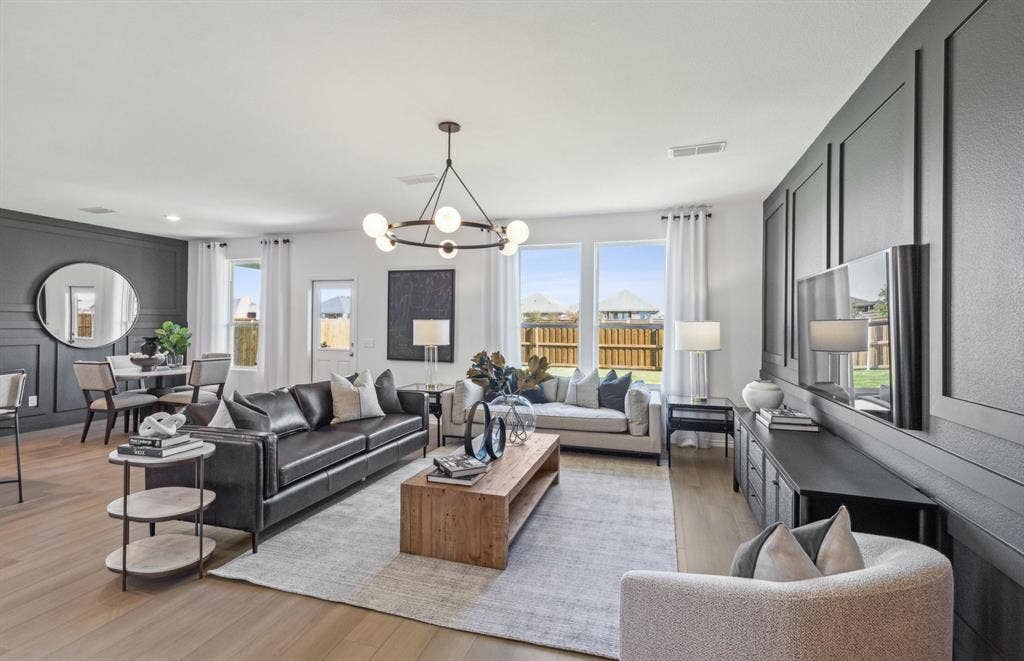 1211 Briar Street, Princeton, TX 75407 *Model Representation - Gathering room with view of main living areas