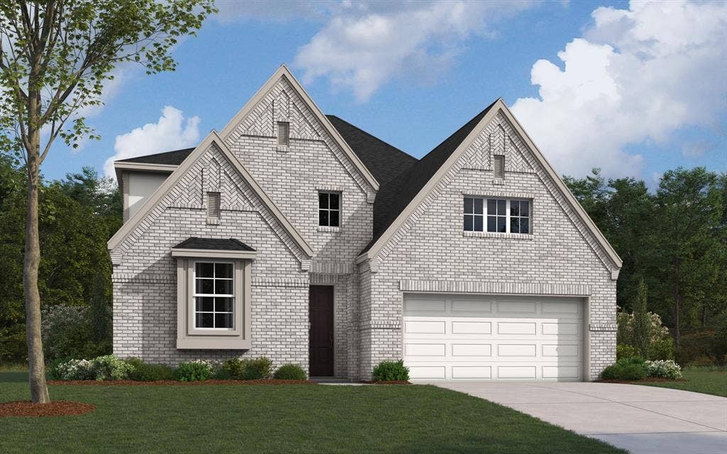17149 Oxborough Drive, Justin, TX 76247 Cypress II-Tudor-Gen3-elev_DAY.jpg