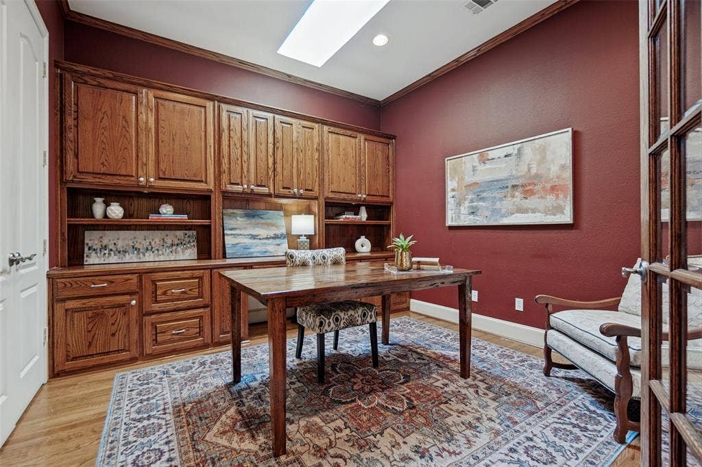 12050 Lueders Lane, Dallas, TX 75230 Study with built-ins and closet