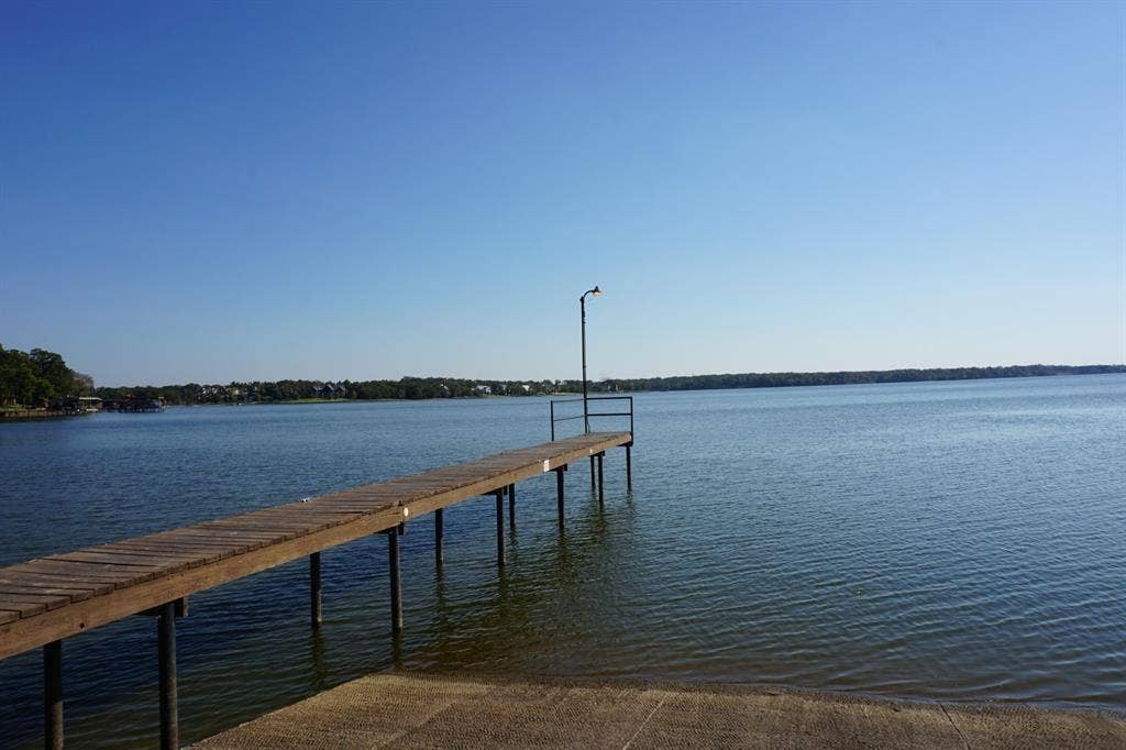 1688 Doc Holiday Dr, Log Cabin, TX 75148 Dock featuring a water view