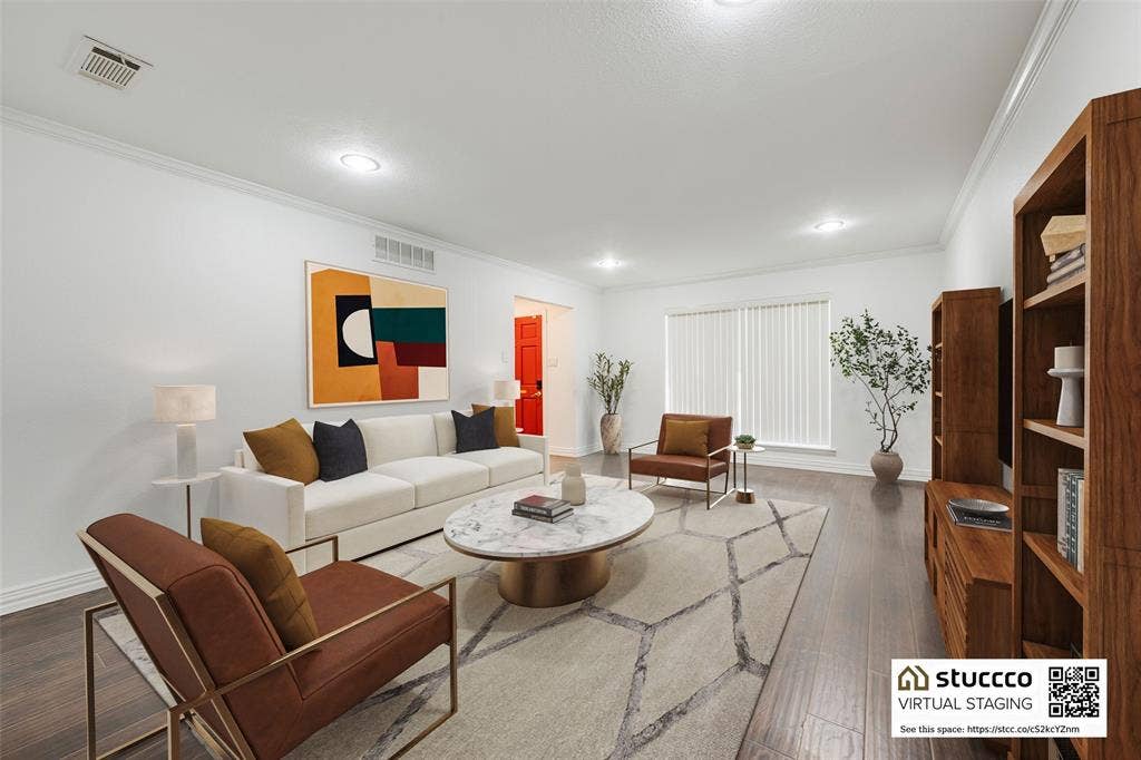 9151 Bretshire Drive, Dallas, TX 75228 Huge Living Areas, virtually staged