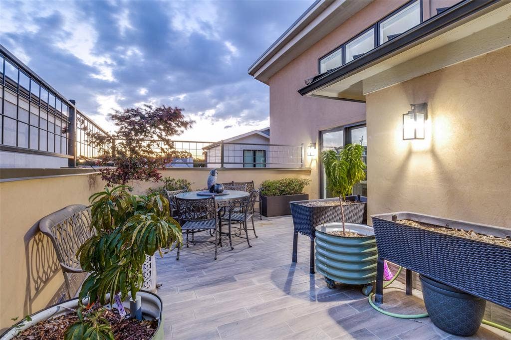 7265 Inwood Road, Dallas, TX 75209 Rooftop Deck