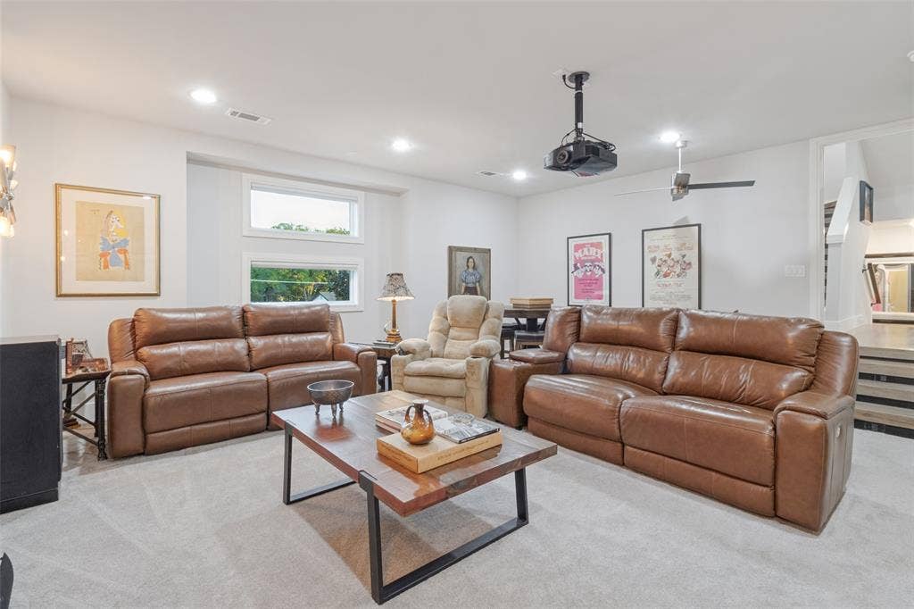 7265 Inwood Road, Dallas, TX 75209 Media / Game-room on second floor