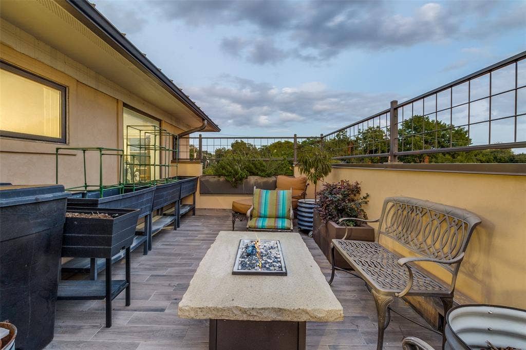 7265 Inwood Road, Dallas, TX 75209 Rooftop Deck