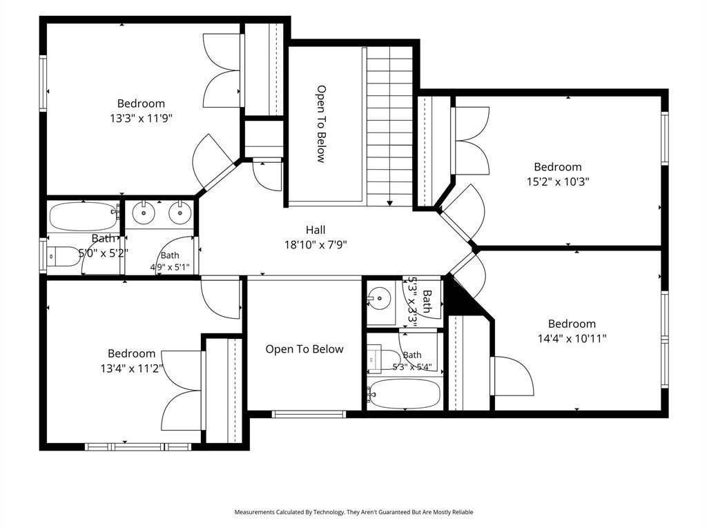 214 Stanford Ct. - - 2nd Floor Floorplan