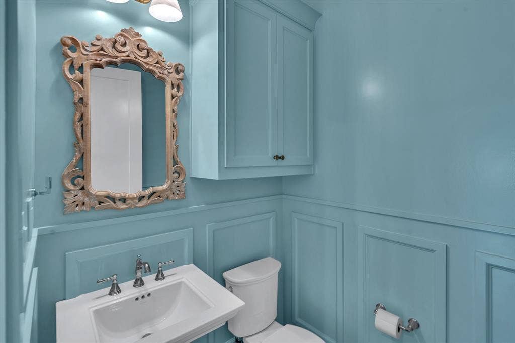 Half bath downstairs