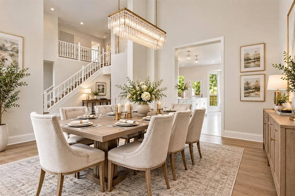8316 Autumncrest Court, Dallas, TX 75249 Virtual Staging Formal Dining Room