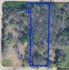 2712 Gillespie Street, Greenville, TX 75401 Property Survey Map. Indicating the parcel boundaries and site footprint of the property