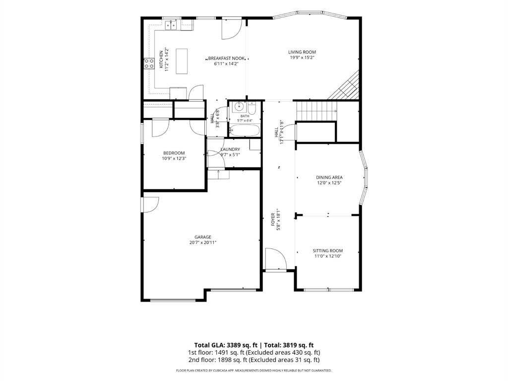 810 Grove Drive, Garland, TX 75040 Downstairs