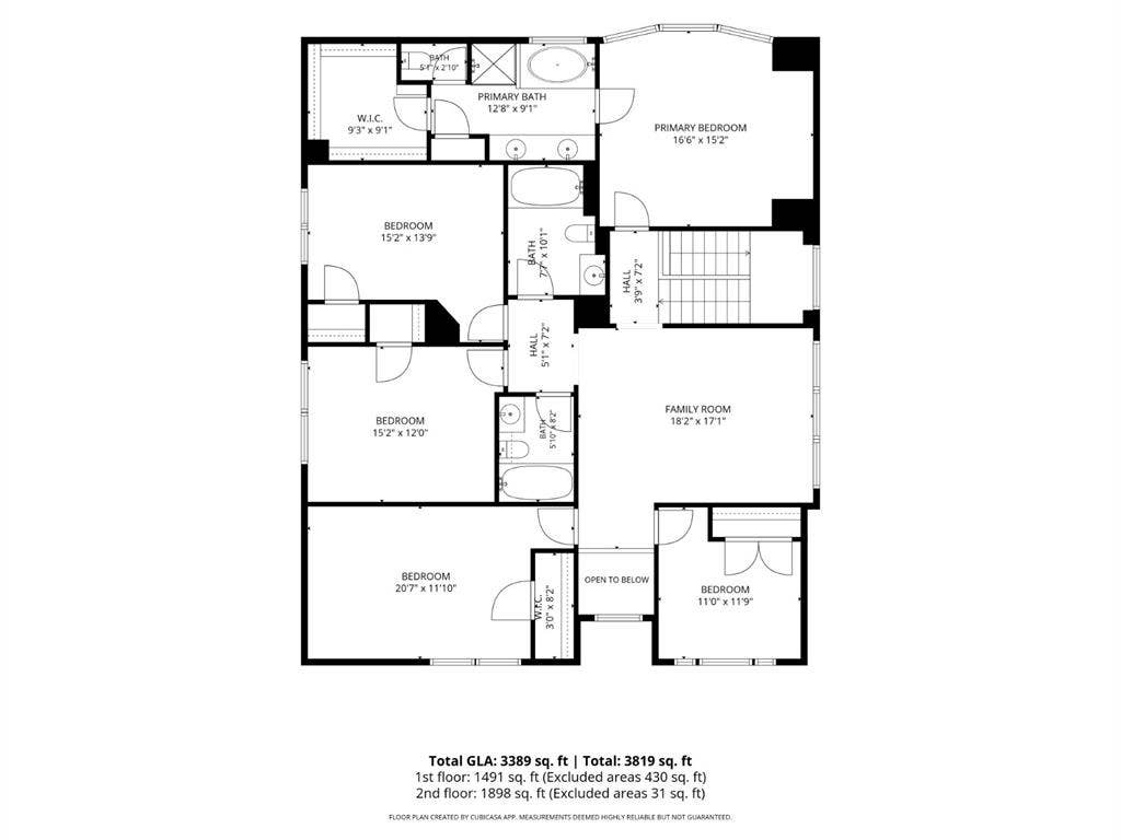 810 Grove Drive, Garland, TX 75040 Upstairs
