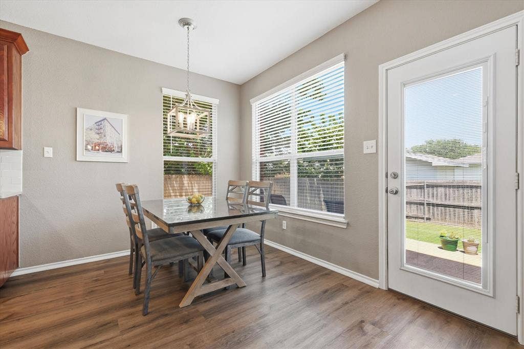 Perfect spot to enjoy family meal time