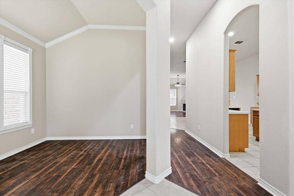 Formal dining area