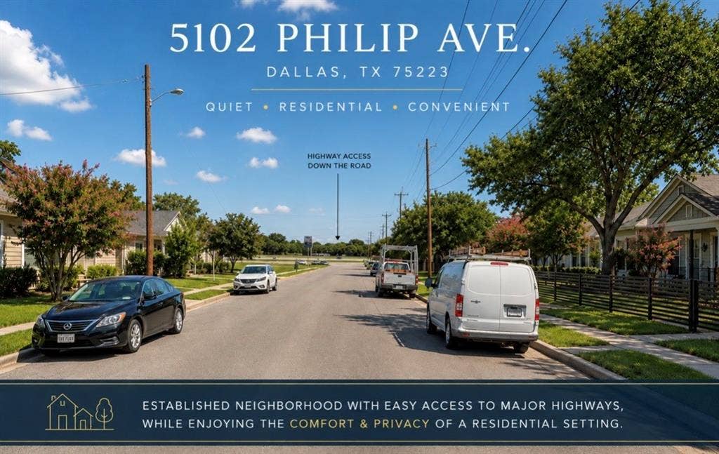 5102 Philip Avenue, Dallas, TX 75223