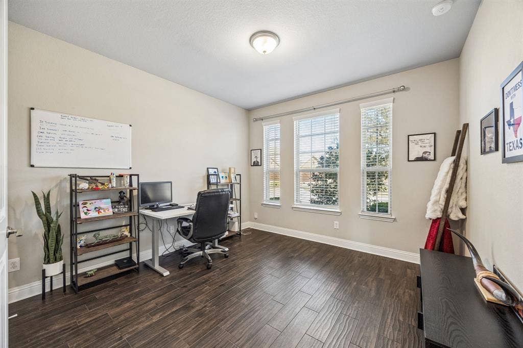 2816 Driftwood Creek Trail, Celina, TX 75078 Guest bedroom currently being utilized as an additional office.