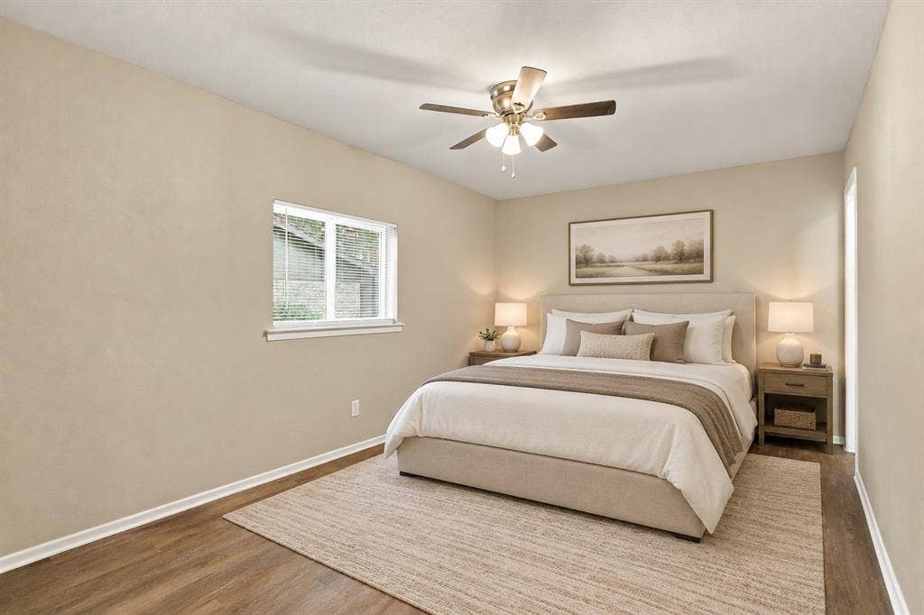 Disclaimer: All photos featuring furniture and decor have been virtually staged for illustrative purposes only to demonstrate potential furniture placement and room arrangement. The furniture and decor shown in these photos are digitally added and are not physically present in the property. These virtually staged images are not actual photographs of the furnished rooms. Original property features and finishes have not been intentionally altered.