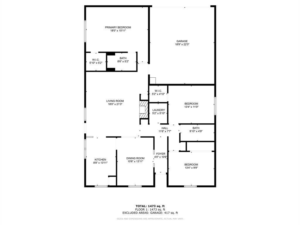 9214 Vagas Drive, Rowlett, TX 75088 Plan