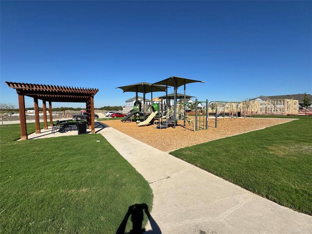 1219 Bray Drive, Princeton, TX 75407 Covered seating by the playground