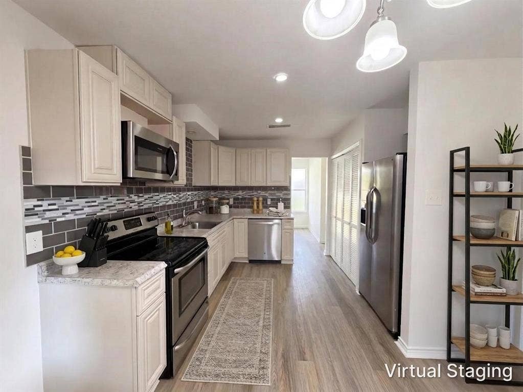 4911 Rollingwood Court, Garland, TX 75043 virtually staged