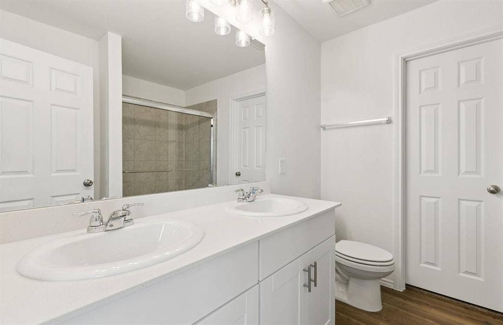 1215 Briar Street, Princeton, TX 75407 *Floorplan representation, not actual home - Owner's private bath with double vanity