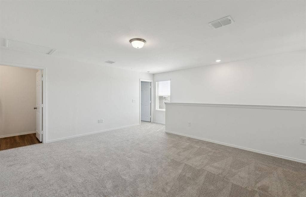 1215 Briar Street, Princeton, TX 75407 *Floorplan representation, not actual home - Spacious game room on second level
