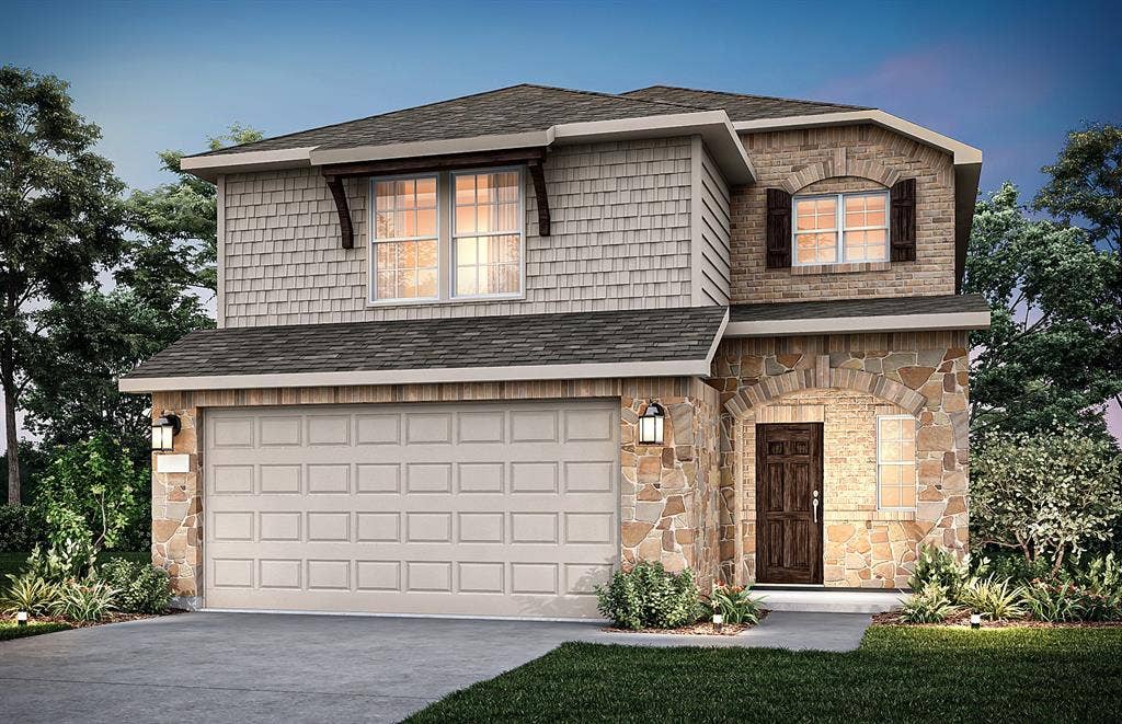 1215 Briar Street, Princeton, TX 75407 NEW CONSTRUCTION: Beautiful two-story home available at Clearhaven