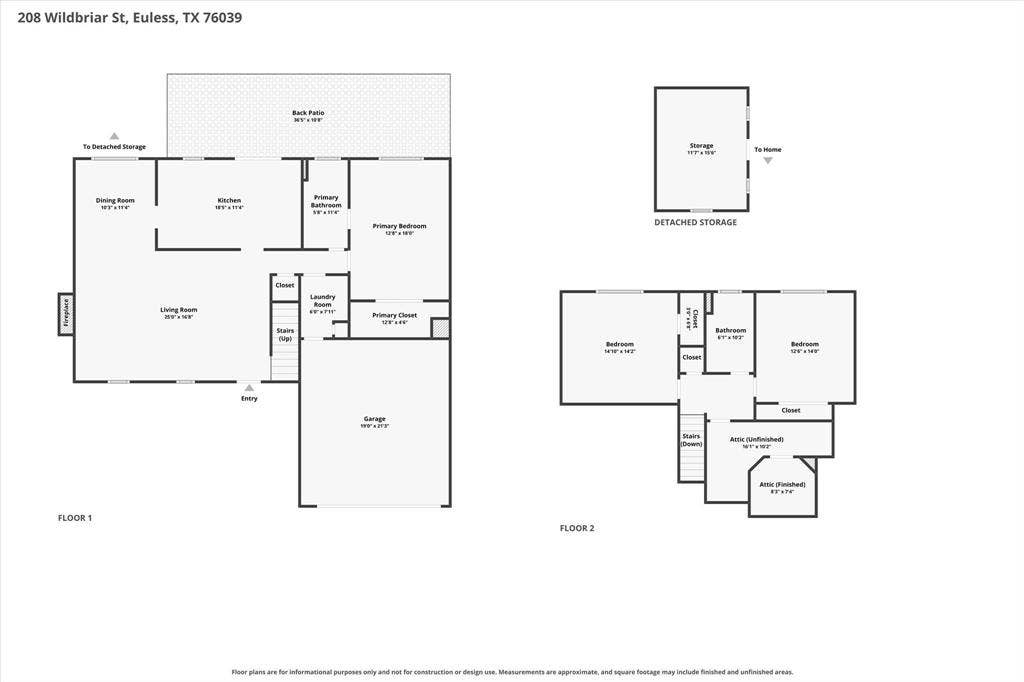 208 Wildbriar Street, Euless, TX 76039 208 Wildbriar Street, Euless, TX 76039