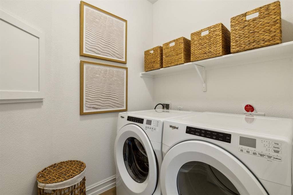 304 Snowbird Way, McKinney, TX 75071 *Model Representation - Laundry room