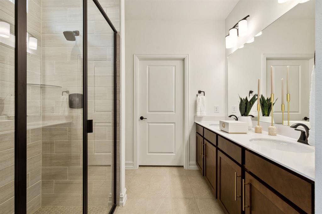 304 Snowbird Way, McKinney, TX 75071 *Model Representation - Owner's private bath with double vanity