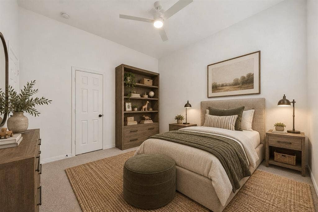 9112 Leafy Glade Road, Plano, TX 75024 Virtually Staged Bedroom 3
