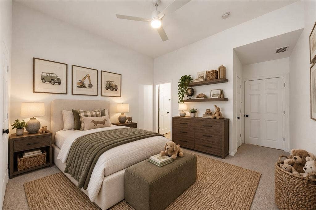 9112 Leafy Glade Road, Plano, TX 75024 Virtually Staged Bedroom 4