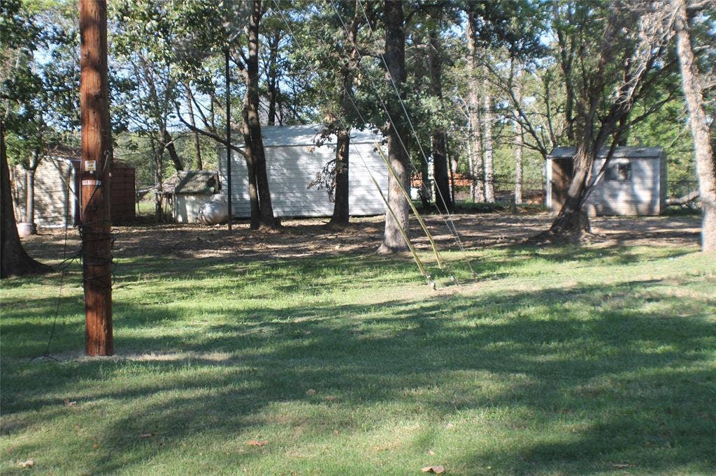 111 Daniel Drive, Mabank, TX 75156 storage sheds on half an acre