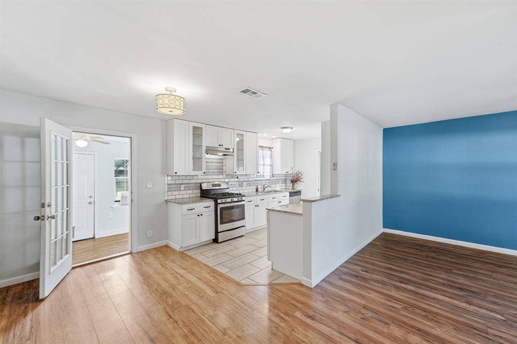 Open floor plan