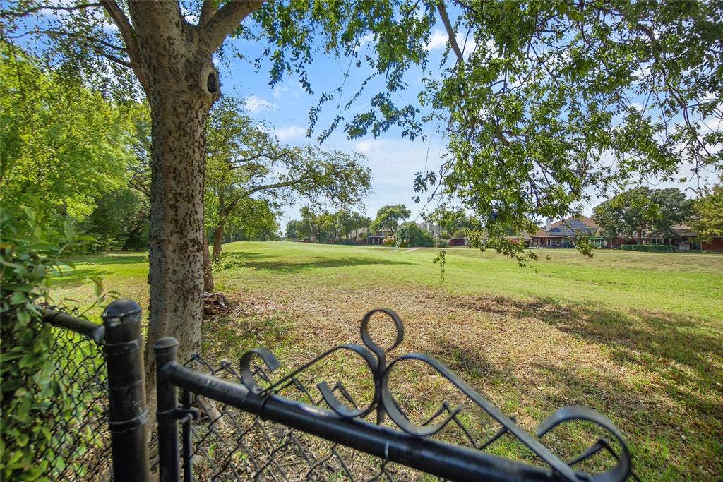 Premium Golf lot, near the 5 hole with mature trees.
