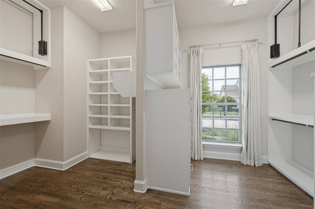 Spacious Primary Closet