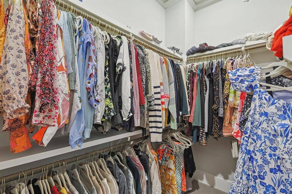 Walk in closet (one of two WICs)