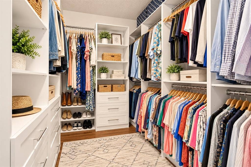 clothes digitally staged